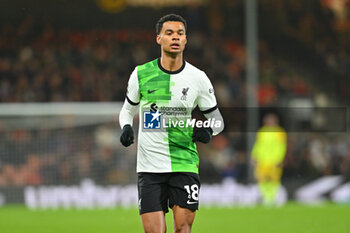 2024-01-21 - Cody Gakpo (18) of Liverpool during the English championship Premier League football match between Bournemouth and Liverpool on 21 January 2024 at the Vitality Stadium in Bournemouth, England - FOOTBALL - ENGLISH CHAMP - BOURNEMOUTH V LIVERPOOL - ENGLISH PREMIER LEAGUE - SOCCER