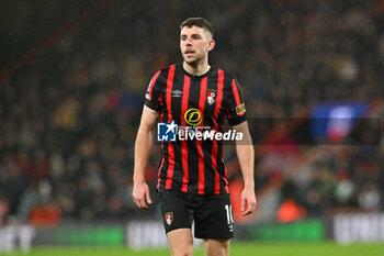 2024-01-21 - Ryan Christie (10) of AFC Bournemouth during the English championship Premier League football match between Bournemouth and Liverpool on 21 January 2024 at the Vitality Stadium in Bournemouth, England - FOOTBALL - ENGLISH CHAMP - BOURNEMOUTH V LIVERPOOL - ENGLISH PREMIER LEAGUE - SOCCER