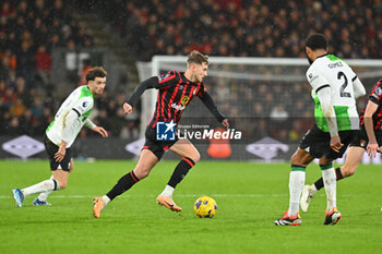 2024-01-21 - David Brooks (7) of AFC Bournemouth during the English championship Premier League football match between Bournemouth and Liverpool on 21 January 2024 at the Vitality Stadium in Bournemouth, England - FOOTBALL - ENGLISH CHAMP - BOURNEMOUTH V LIVERPOOL - ENGLISH PREMIER LEAGUE - SOCCER