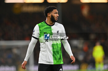 2024-01-21 - Joe Gomez (2) of Liverpool during the English championship Premier League football match between Bournemouth and Liverpool on 21 January 2024 at the Vitality Stadium in Bournemouth, England - FOOTBALL - ENGLISH CHAMP - BOURNEMOUTH V LIVERPOOL - ENGLISH PREMIER LEAGUE - SOCCER