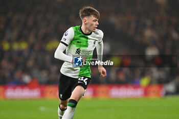 2024-01-21 - Conor Bradley (84) of Liverpool during the English championship Premier League football match between Bournemouth and Liverpool on 21 January 2024 at the Vitality Stadium in Bournemouth, England - FOOTBALL - ENGLISH CHAMP - BOURNEMOUTH V LIVERPOOL - ENGLISH PREMIER LEAGUE - SOCCER