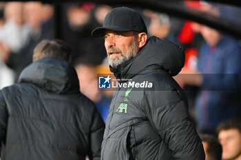 2024-01-21 - Liverpool manager Jurgen Klopp during the English championship Premier League football match between Bournemouth and Liverpool on 21 January 2024 at the Vitality Stadium in Bournemouth, England - FOOTBALL - ENGLISH CHAMP - BOURNEMOUTH V LIVERPOOL - ENGLISH PREMIER LEAGUE - SOCCER