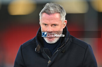 2024-01-21 - Sky Sport TV pundit Jamie Carragher ahead of the English championship Premier League football match between Bournemouth and Liverpool on 21 January 2024 at the Vitality Stadium in Bournemouth, England - FOOTBALL - ENGLISH CHAMP - BOURNEMOUTH V LIVERPOOL - ENGLISH PREMIER LEAGUE - SOCCER