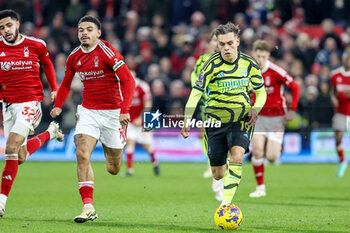 2024-01-30 - Leandro Trossard of Arsenal during the English championship Premier League football match between Nottingham Forest and Arsenal on 30 January 2024 at the City Ground in Nottingham, England - FOOTBALL - ENGLISH CHAMP - NOTTINGHAM V ARSENAL - ENGLISH PREMIER LEAGUE - SOCCER