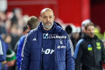 2024-01-30 - Nuno Espírito Santo head coach of Nottingham Forest during the English championship Premier League football match between Nottingham Forest and Arsenal on 30 January 2024 at the City Ground in Nottingham, England - FOOTBALL - ENGLISH CHAMP - NOTTINGHAM V ARSENAL - ENGLISH PREMIER LEAGUE - SOCCER