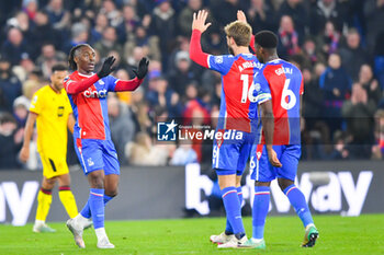 2024-01-30 - Crystal Palace midfielder Eberechi Eze scores 2-2 and celebrates during the English championship Premier League football match between Crystal Palace and Sheffield United on 30 January 2024 at Selhurst Park in London, England - FOOTBALL - ENGLISH CHAMP - CRYSTAL PALACE V SHEFFIELD UNITED - ENGLISH PREMIER LEAGUE - SOCCER