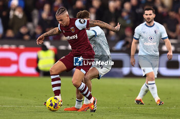 2024-02-01 - Kalvin Phillips of West Ham during the English championship Premier League football match between West Ham United and Bournemouth on 1 February 2024 at the London Stadium in London, England - FOOTBALL - ENGLISH CHAMP - WEST HAM V BOURNEMOUTH - ENGLISH PREMIER LEAGUE - SOCCER