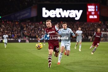 2024-02-01 - Jarrod Bowen of West Ham during the English championship Premier League football match between West Ham United and Bournemouth on 1 February 2024 at the London Stadium in London, England - FOOTBALL - ENGLISH CHAMP - WEST HAM V BOURNEMOUTH - ENGLISH PREMIER LEAGUE - SOCCER