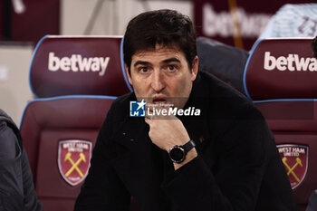2024-02-01 - Bournemouth Manager Andoni Iraola during the English championship Premier League football match between West Ham United and Bournemouth on 1 February 2024 at the London Stadium in London, England - FOOTBALL - ENGLISH CHAMP - WEST HAM V BOURNEMOUTH - ENGLISH PREMIER LEAGUE - SOCCER