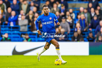 2024-02-05 - Benoit Badiashile (5) of Chelsea during the English championship Premier League football match between Chelsea and Wolverhampton Wanderers on 4 February 2024 at Stamford Bridge in London, England - FOOTBALL - ENGLISH CHAMP - CHELSEA V WOLVERHAMPTON - ENGLISH PREMIER LEAGUE - SOCCER