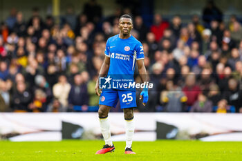 2024-02-05 - Moises Caicedo (25) of Chelsea during the English championship Premier League football match between Chelsea and Wolverhampton Wanderers on 4 February 2024 at Stamford Bridge in London, England - FOOTBALL - ENGLISH CHAMP - CHELSEA V WOLVERHAMPTON - ENGLISH PREMIER LEAGUE - SOCCER
