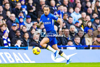 2024-02-05 - Malo Gusto (27) of Chelsea during the English championship Premier League football match between Chelsea and Wolverhampton Wanderers on 4 February 2024 at Stamford Bridge in London, England - FOOTBALL - ENGLISH CHAMP - CHELSEA V WOLVERHAMPTON - ENGLISH PREMIER LEAGUE - SOCCER