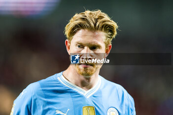 2024-02-05 - Kevin De Bruyne (17) of Manchester City during the English championship Premier League football match between Brentford and Manchester City on 5 February 2024 at Gtech Community Stadium in Brentford, England - FOOTBALL - ENGLISH CHAMP - BRENTFORD V MANCHESTER CITY - ENGLISH PREMIER LEAGUE - SOCCER