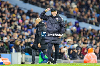 2024-02-18 - Mauricio Pochettino Manager of Chelsea during the English championship Premier League football match between Manchester City and Chelsea on 17 February 2024 at the Etihad Stadium in Manchester, England - FOOTBALL - ENGLISH CHAMP - MANCHESTER CITY V CHELSEA - ENGLISH PREMIER LEAGUE - SOCCER