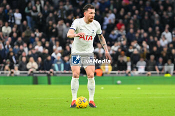 2024-02-17 - Tottenham Hotspur midfielder Pierre-Emile Hojbjerg during the English championship Premier League football match between Tottenham Hotspur and Wolverhampton Wanderers on 17 February 2024 at Tottenham Hotspur Stadium in London, England - FOOTBALL - ENGLISH CHAMP - TOTTENHAM V WOLVERHAMPTON - ENGLISH PREMIER LEAGUE - SOCCER