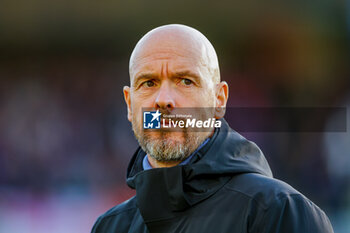 2024-02-18 - Erik ten Hag Manager of Manchester United during the English championship Premier League football match between Luton Town and Manchester United on 18 February 2024 at Kenilworth Road in Luton, England - FOOTBALL - ENGLISH CHAMP - LUTON TOWN V MANCHESTER UNITED - ENGLISH PREMIER LEAGUE - SOCCER