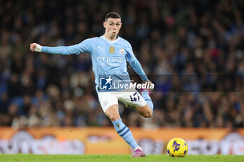 2024-02-20 - Phil Foden of Manchester City during the English championship Premier League football match between Manchester City and Brentford on 20 February 2024 at the Etihad Stadium in Manchester, England - FOOTBALL - ENGLISH CHAMP - MANCHESTER CITY V BRENTFORD - ENGLISH PREMIER LEAGUE - SOCCER