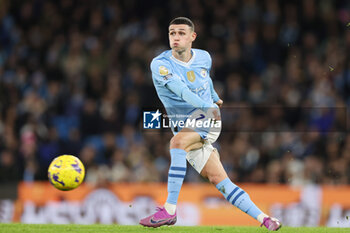 2024-02-20 - Phil Foden of Manchester City during the English championship Premier League football match between Manchester City and Brentford on 20 February 2024 at the Etihad Stadium in Manchester, England - FOOTBALL - ENGLISH CHAMP - MANCHESTER CITY V BRENTFORD - ENGLISH PREMIER LEAGUE - SOCCER