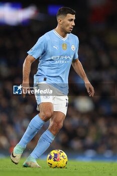 2024-02-20 - Rodri of Manchester City during the English championship Premier League football match between Manchester City and Brentford on 20 February 2024 at the Etihad Stadium in Manchester, England - FOOTBALL - ENGLISH CHAMP - MANCHESTER CITY V BRENTFORD - ENGLISH PREMIER LEAGUE - SOCCER
