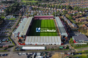 2024-02-24 - General aerial view outside the Vitality Stadium ahead of the English championship Premier League football match between Bournemouth and Manchester City on 24 February 2024 at the Vitality Stadium in Bournemouth, England - FOOTBALL - ENGLISH CHAMP - BOURNEMOUTH V MANCHESTER CITY - ENGLISH PREMIER LEAGUE - SOCCER