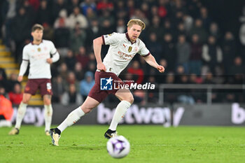 2024-02-24 - Kevin De Bruyne (17) of Manchester City during the English championship Premier League football match between Bournemouth and Manchester City on 24 February 2024 at the Vitality Stadium in Bournemouth, England - FOOTBALL - ENGLISH CHAMP - BOURNEMOUTH V MANCHESTER CITY - ENGLISH PREMIER LEAGUE - SOCCER