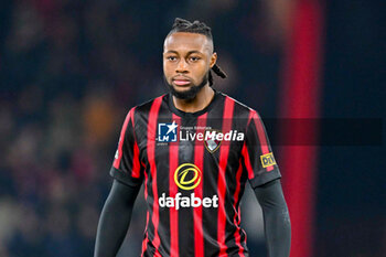 2024-02-24 - Antoine Semenyo (24) of AFC Bournemouth during the English championship Premier League football match between Bournemouth and Manchester City on 24 February 2024 at the Vitality Stadium in Bournemouth, England - FOOTBALL - ENGLISH CHAMP - BOURNEMOUTH V MANCHESTER CITY - ENGLISH PREMIER LEAGUE - SOCCER