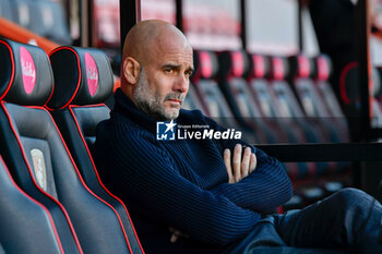2024-02-24 - Manchester City manager Pep Guardiola ahead of the English championship Premier League football match between Bournemouth and Manchester City on 24 February 2024 at the Vitality Stadium in Bournemouth, England - FOOTBALL - ENGLISH CHAMP - BOURNEMOUTH V MANCHESTER CITY - ENGLISH PREMIER LEAGUE - SOCCER