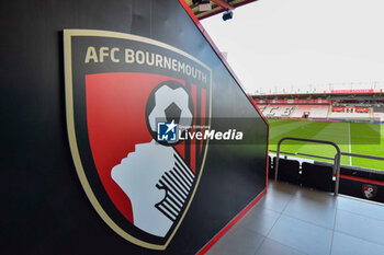 2024-02-24 - General view, Logo illustration ahead of the English championship Premier League football match between Bournemouth and Manchester City on 24 February 2024 at the Vitality Stadium in Bournemouth, England - FOOTBALL - ENGLISH CHAMP - BOURNEMOUTH V MANCHESTER CITY - ENGLISH PREMIER LEAGUE - SOCCER