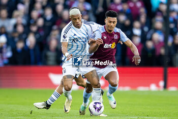 2024-02-24 - Nottingham Forest midfielder Danilo (28) battles for possession with Aston Villa forward Ollie Watkins (11) during the English championship Premier League football match between Aston Villa and Nottingham Forest on 24 February 2024 at Villa Park in Birmingham, England - FOOTBALL - ENGLISH CHAMP - ASTON VILLA V NOTTINGHAM FOREST - ENGLISH PREMIER LEAGUE - SOCCER