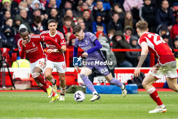 2024-03-02 - Liverpool defender Conor Bradley during the English championship Premier League football match between Nottingham Forest and Liverpool on 2 March 2024 at the City Ground in Nottingham, England - FOOTBALL - ENGLISH CHAMP - NOTTINGHAM FOREST V LIVERPOOL - ENGLISH PREMIER LEAGUE - SOCCER