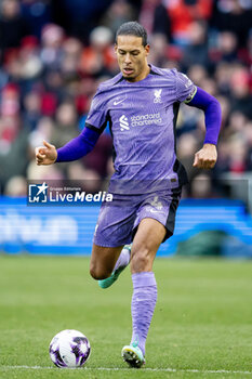 2024-03-02 - Liverpool defender Virgil van Dijk during the English championship Premier League football match between Nottingham Forest and Liverpool on 2 March 2024 at the City Ground in Nottingham, England - FOOTBALL - ENGLISH CHAMP - NOTTINGHAM FOREST V LIVERPOOL - ENGLISH PREMIER LEAGUE - SOCCER