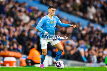 2024-03-04 - Phil Foden (47) of Manchester City during the English championship Premier League football match between Manchester City and Manchester United on 3 March 2024 at the Etihad Stadium in Manchester, England - FOOTBALL - ENGLISH CHAMP - MANCHESTER CITY V MANCHESTER UNITED - ENGLISH PREMIER LEAGUE - SOCCER