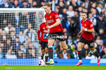 2024-03-04 - Scott McTominay (39) of Manchester United during the English championship Premier League football match between Manchester City and Manchester United on 3 March 2024 at the Etihad Stadium in Manchester, England - FOOTBALL - ENGLISH CHAMP - MANCHESTER CITY V MANCHESTER UNITED - ENGLISH PREMIER LEAGUE - SOCCER