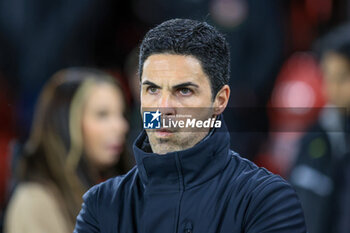 2024-03-04 - Mikel Arteta manager of Arsenal during the English championship Premier League football match between Sheffield United and Arsenal on 4 March 2024 at Bramall Lane in Sheffield, England - FOOTBALL - ENGLISH CHAMP - SHEFFIELD V ARSENAL - ENGLISH PREMIER LEAGUE - SOCCER