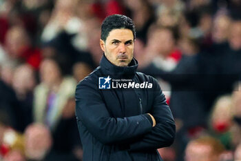 2024-03-10 - Mikel Arteta Manager of Arsenal during the English championship Premier League football match between Arsenal and Brentford on 9 March 2024 at the Emirates Stadium in London, England - FOOTBALL - ENGLISH CHAMP - ARSENAL V BRENTFORD - ENGLISH PREMIER LEAGUE - SOCCER