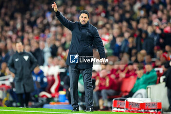 2024-03-10 - Mikel Arteta Manager of Arsenal during the English championship Premier League football match between Arsenal and Brentford on 9 March 2024 at the Emirates Stadium in London, England - FOOTBALL - ENGLISH CHAMP - ARSENAL V BRENTFORD - ENGLISH PREMIER LEAGUE - SOCCER