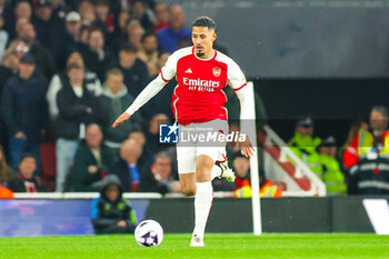 2024-03-10 - William Saliba (2) of Arsenal during the English championship Premier League football match between Arsenal and Brentford on 9 March 2024 at the Emirates Stadium in London, England - FOOTBALL - ENGLISH CHAMP - ARSENAL V BRENTFORD - ENGLISH PREMIER LEAGUE - SOCCER