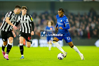 2024-03-12 - Carney Chukwuemeka (17) of Chelsea during the English championship Premier League football match between Chelsea and Newcastle United on 11 March 2024 at Stamford Bridge in London, England - FOOTBALL - ENGLISH CHAMP - CHELSEA V NEWCASTLE - ENGLISH PREMIER LEAGUE - SOCCER