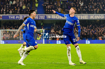2024-03-12 - Cole Palmer (20) of Chelsea scores a goal and celebrates 2-1 during the English championship Premier League football match between Chelsea and Newcastle United on 11 March 2024 at Stamford Bridge in London, England - FOOTBALL - ENGLISH CHAMP - CHELSEA V NEWCASTLE - ENGLISH PREMIER LEAGUE - SOCCER