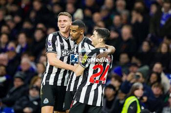2024-03-12 - Alexander Isak (14) of Newcastle United scores a goal and celebrates 1-1 during the English championship Premier League football match between Chelsea and Newcastle United on 11 March 2024 at Stamford Bridge in London, England - FOOTBALL - ENGLISH CHAMP - CHELSEA V NEWCASTLE - ENGLISH PREMIER LEAGUE - SOCCER