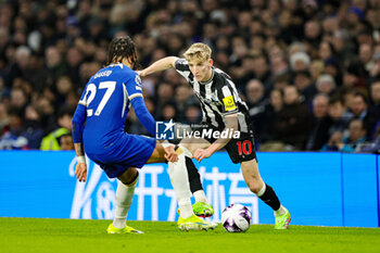 2024-03-12 - Anthony Gordon (10) of Newcastle United during the English championship Premier League football match between Chelsea and Newcastle United on 11 March 2024 at Stamford Bridge in London, England - FOOTBALL - ENGLISH CHAMP - CHELSEA V NEWCASTLE - ENGLISH PREMIER LEAGUE - SOCCER