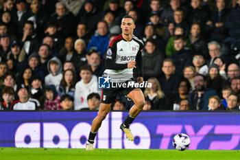 2024-03-16 - Fulham defender Harvey Araujo during the English championship Premier League football match between Fulham and Tottenham Hotspur on 16 March 2024 at Craven Cottage in London, England - FOOTBALL - ENGLISH CHAMP - FULHAM V TOTTENHAM - ENGLISH PREMIER LEAGUE - SOCCER