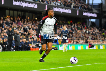 2024-03-16 - Fulham midfielder Alex Iwobi during the English championship Premier League football match between Fulham and Tottenham Hotspur on 16 March 2024 at Craven Cottage in London, England - FOOTBALL - ENGLISH CHAMP - FULHAM V TOTTENHAM - ENGLISH PREMIER LEAGUE - SOCCER