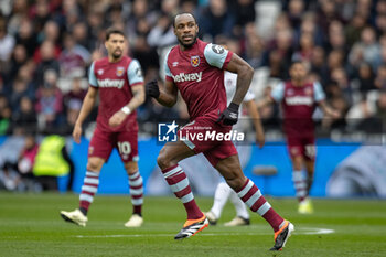 2024-03-17 - West Ham United forward Michail Antonio during the English championship Premier League football match between West Ham United and Aston Villa on 17 March 2024 at the London Stadium in London, England - FOOTBALL - ENGLISH CHAMP - WEST HAM V ASTON VILLA - ENGLISH PREMIER LEAGUE - SOCCER