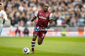 2024-03-17 - West Ham United forward Michail Antonio during the English championship Premier League football match between West Ham United and Aston Villa on 17 March 2024 at the London Stadium in London, England - FOOTBALL - ENGLISH CHAMP - WEST HAM V ASTON VILLA - ENGLISH PREMIER LEAGUE - SOCCER