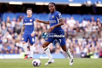 2024-03-30 - Raheem Sterling of Chelsea during the English championship Premier League football match between Chelsea and Burnley on 30 March 2024 at Stamford Bridge in London, England - FOOTBALL - ENGLISH CHAMP - CHELSEA V BURNLEY - ENGLISH PREMIER LEAGUE - SOCCER
