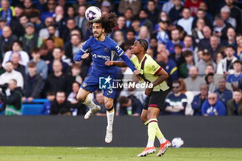 2024-03-30 - Marc Cucurella of Chelsea and Wilson Odobert of Burnley during the English championship Premier League football match between Chelsea and Burnley on 30 March 2024 at Stamford Bridge in London, England - FOOTBALL - ENGLISH CHAMP - CHELSEA V BURNLEY - ENGLISH PREMIER LEAGUE - SOCCER