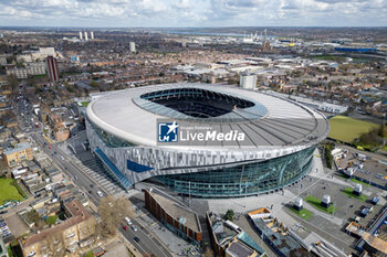2024-03-31 - General stadium view before the English championship Premier League football match between Tottenham Hotspur and Luton Town on 30 March 2024 at Tottenham Hotspur Stadium in London, England - FOOTBALL - ENGLISH CHAMP - TOTTENHAM V LUTON TOWN - ENGLISH PREMIER LEAGUE - SOCCER
