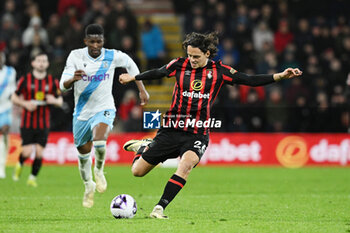 2024-04-02 - Enes Unal (26) of AFC Bournemouth during the English championship Premier League football match between Bournemouth and Crystal Palace on 2 April 2024 at the Vitality Stadium in Bournemouth, England - FOOTBALL - ENGLISH CHAMP - BOURNEMOUTH V CRYSTAL PALACE - ENGLISH PREMIER LEAGUE - SOCCER