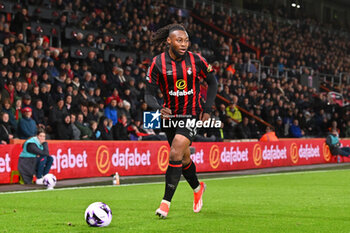 2024-04-02 - Antoine Semenyo (24) of AFC Bournemouth during the English championship Premier League football match between Bournemouth and Crystal Palace on 2 April 2024 at the Vitality Stadium in Bournemouth, England - FOOTBALL - ENGLISH CHAMP - BOURNEMOUTH V CRYSTAL PALACE - ENGLISH PREMIER LEAGUE - SOCCER